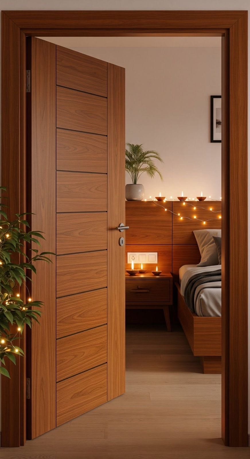 Modern WPC Interior Door
